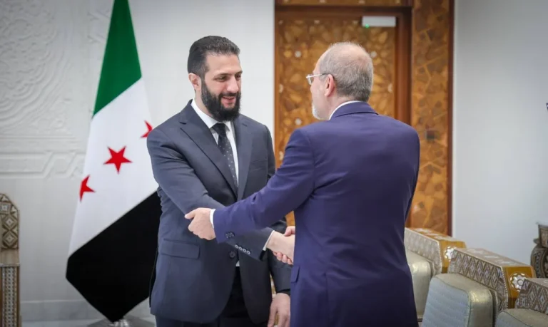 وزير الخارجية يسلم رسالة من العاهل الأردني إلى الرئيس السوري
