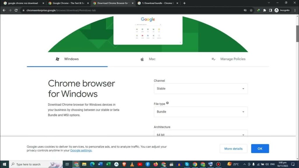 download google chrome business msi، تحميل جوجل كروم بزنس MSI: دليل شامل لتنزيل وتثبيت Chrome MSI