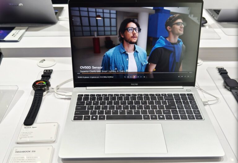 الكشف عن Megabook S16.. حاسب خفيف بقياس 16 بوصة بمعالج Core i9 وميزات ذكاء اصطناعي في معرض #Computex2025