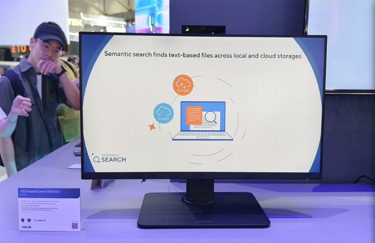 ASUS تطلق ExpertCenter P600 أول حواسيب AiO بـCopilot+ ضمن فعاليات #Computex2025