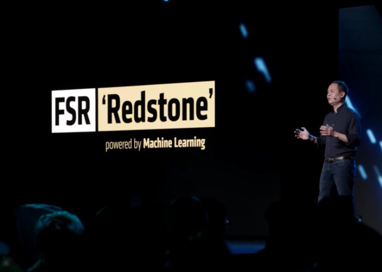 AMD FSR Redstone يسرّع تتبع الأشعة RDNA 4 بالذكاء الاصطناعي #Computex2025