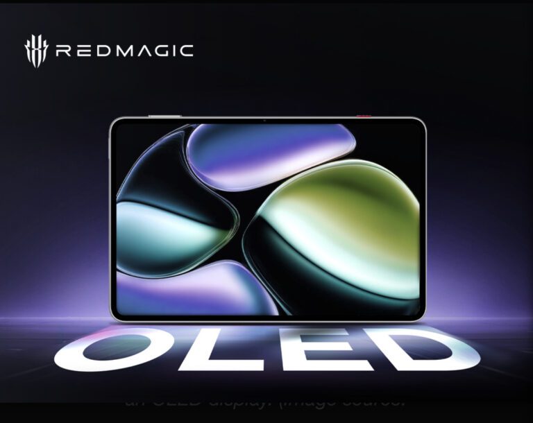 RedMagic تطلق جهاز لوحي للألعاب بشاشة OLED 165 هرتز وتحكم لمس Synaptics S3930