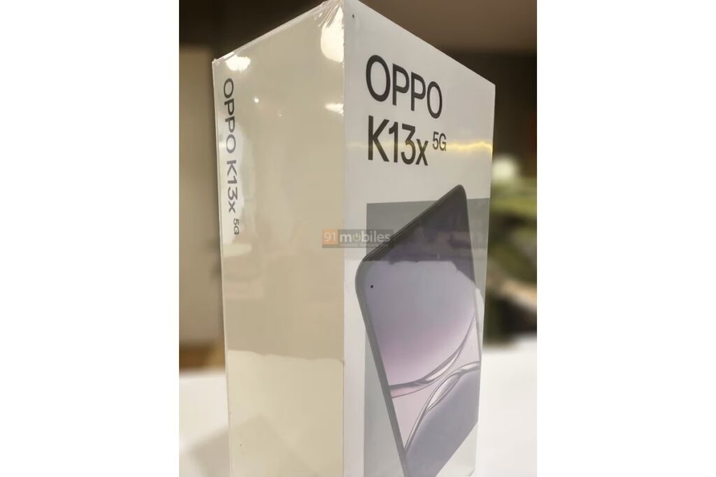 تسريب علبة وسعر هاتف Oppo K13x يكشف عن مفاجآت قادمة