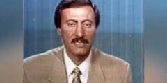 كم عمر الإعلامي فخري العكور عند الوفاة؟
