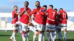 منتخب مصر يتقدم على غينيا بيساو بهدف فى الشوط الأول.. صور
